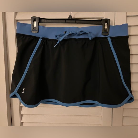 Plus Size Lands' End Quick Dry Active Swim Skort